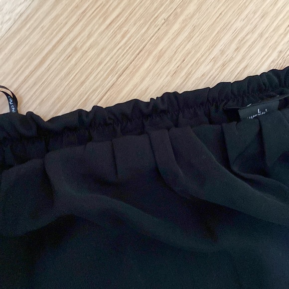City Chic - Zoey Skirt - Black Long skirt with Elastic Waist - Picture 4 of 7